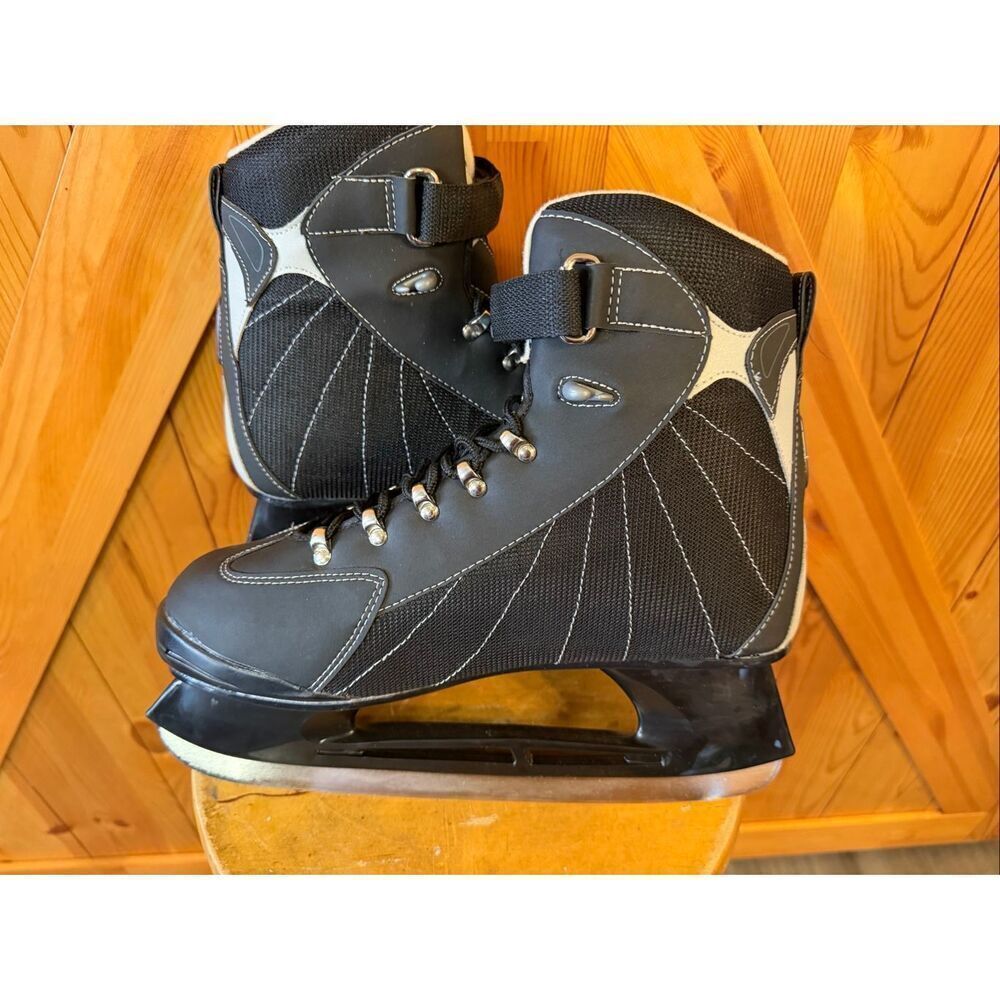 American Athletic Cougar Softboot Hockey Skates Size 12 - Picture 5 of 7